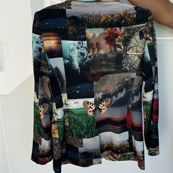 AlICE AND OLIVIA!!! MACEY BLAZER - Picture 3 of 10